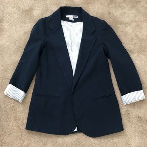 Navy blue blazer